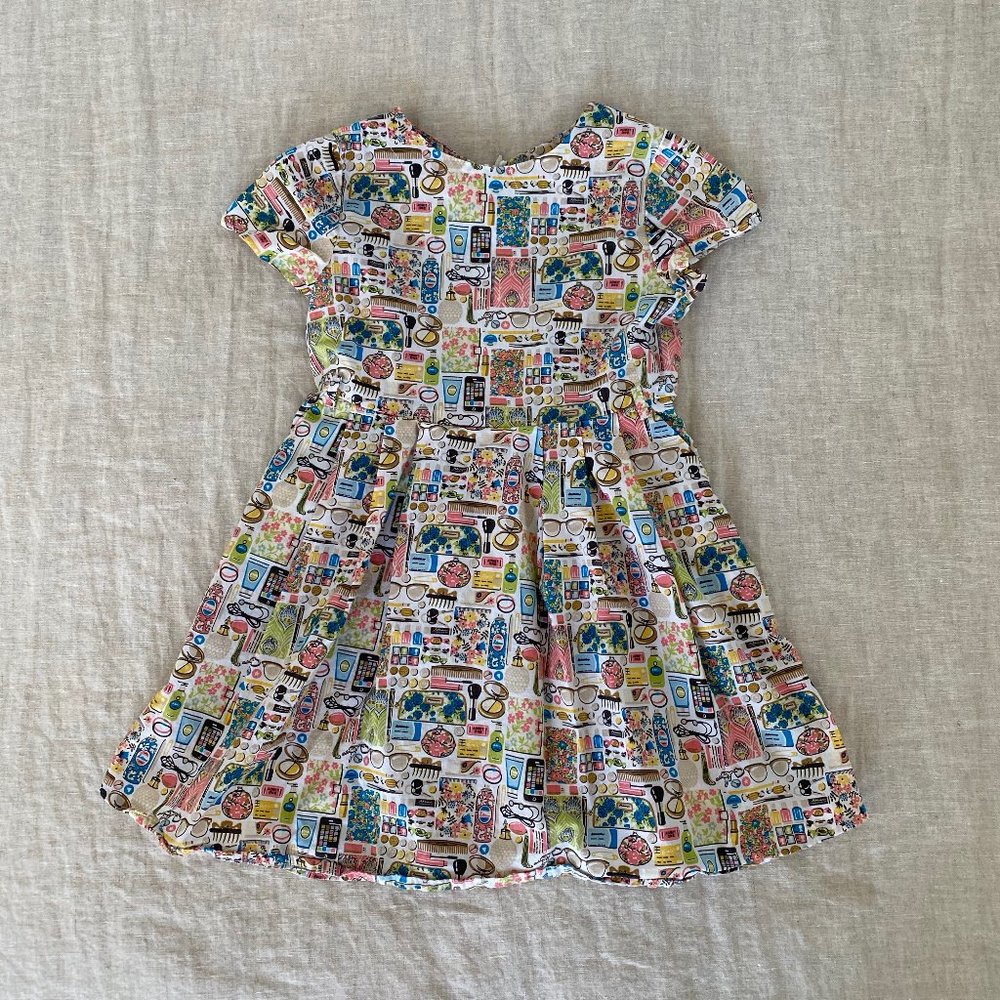 Maan Retro Style Circle Skirt Dress